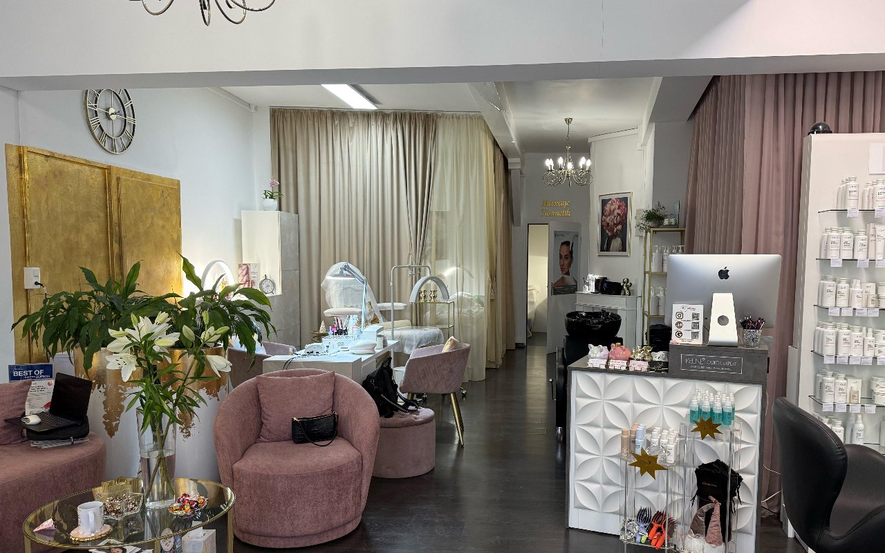Blick ins Nailbloom Studio in Winterthur
